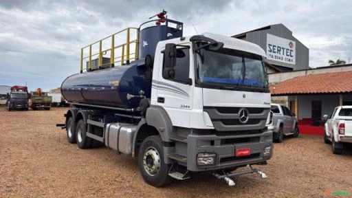 Caminhão Pipa Mercedes Benz Axor 3344 Imagem Caminhão Pipa Mercedes Benz Axor 3344