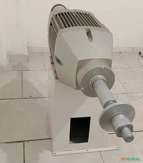POLITRIZ DE COLUNA 5 CV C/ BASE -1400/1700 RPM - 220V / 380V . Imagem POLITRIZ DE COLUNA 5 CV C/ BASE -1400/1700 RPM - 220V / 380V .