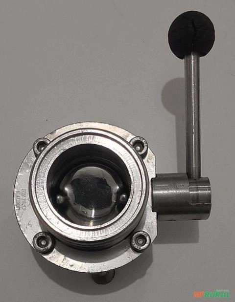 VÁLVULA BORBOLETA DE INOX 2 " Imagem VÁLVULA BORBOLETA DE INOX 2 "
