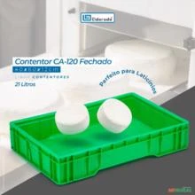 CAIXA PLASTICA 21 LITROS - MODELO CA-120 FECHADA