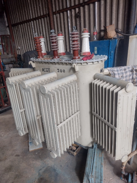 TRANSFORMADOR 500KW Imagem TRANSFORMADOR 500KW