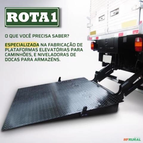 Plataforma elevatória para Caminhão Imagem Plataforma elevatória para Caminhão