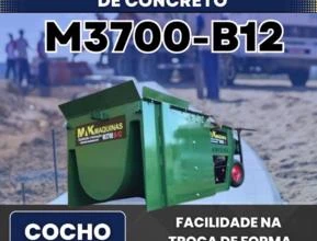Extrusora de Concreto M3700-B12 – COCHOS DE CONCRETO
