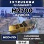 Máquina Extrusora de Concreto M2700 | Meio Fio | Gasolina