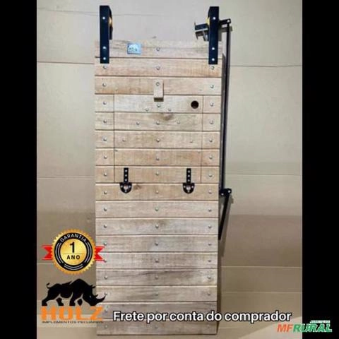 Portão de Brete Reto Imagem Portão de Brete Reto