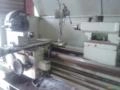 Torno mecânico robusto de três metrôs de barramento Imagem Torno mecânico robusto de três metrôs de barramento