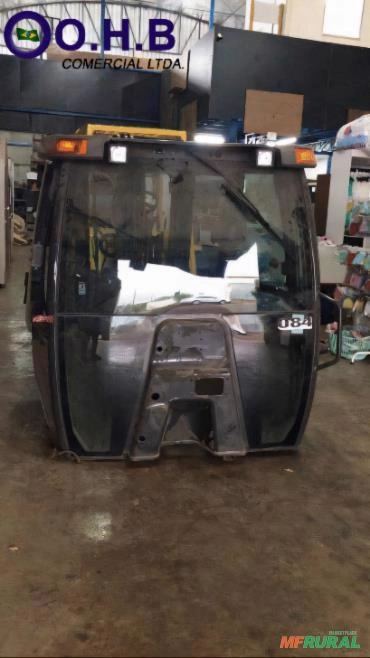 Cabine de retroescavadeira CASE 580N Imagem Cabine de retroescavadeira CASE 580N