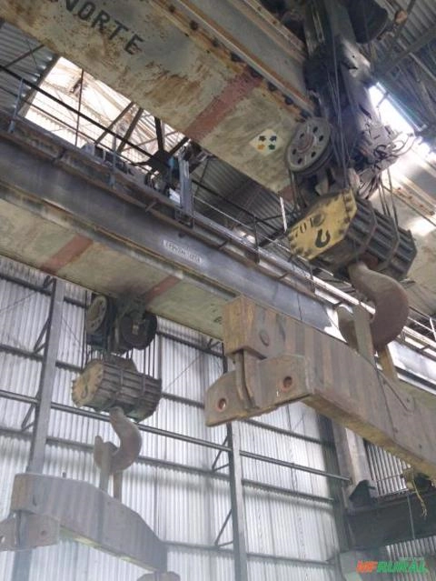 Ponte rolante mausa 140 toneladas Imagem Ponte rolante mausa 140 toneladas