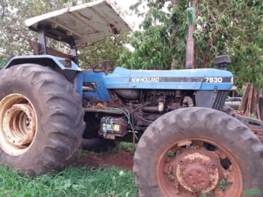 Trator usado funcionando bom estado Imagem Trator usado funcionando bom estado