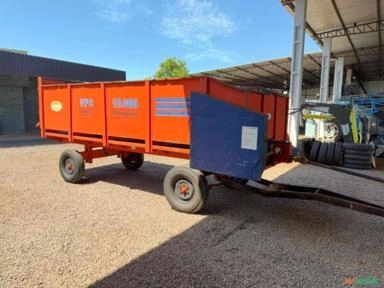 Vagão Forrageiro Cremasco 10.000 m³ – Ano 2008 Imagem Vagão Forrageiro Cremasco 10.000 m³ – Ano 2008