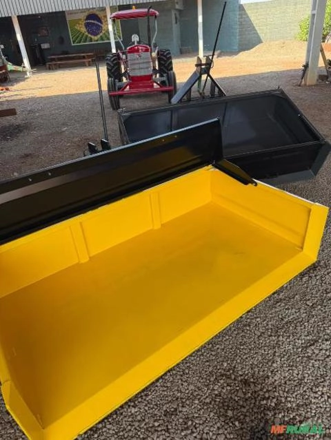 Raspa traseira mecânica nova Reforçada com capacidade de 1000kg Imagem Raspa traseira mecânica nova Reforçada com capacidade de 1000kg