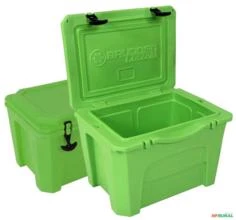 Cooler 30 litros -  Cor: Verde / Bege