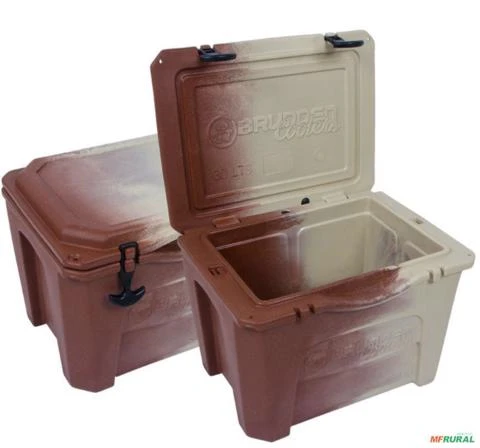 Cooler 30 litros -  Cor: Vermelho / Preto