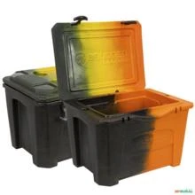 Cooler 30 litros -  Cor: Cinza com preto