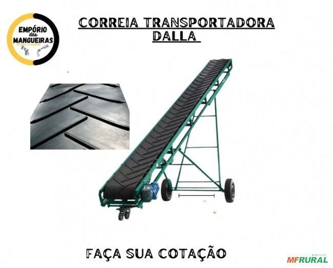 Correia/ Esteira transportadora dalla - COTAÇÃO- INFORME AS MEDIDAS