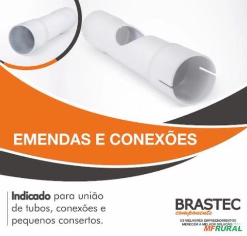 EMENDA PVC 75X3,5X380MM C/2B BR C/ ABERTURA Imagem EMENDA PVC 75X3,5X380MM C/2B BR C/ ABERTURA