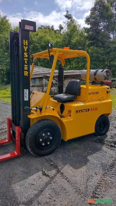 Empilhadeira Hyster 55n / unico dono / cap carga 2.750kg Imagem Empilhadeira Hyster 55n / unico dono / cap carga 2.750kg