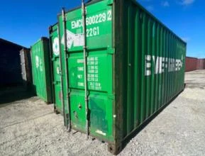 Container 20 pés 6,05 x 2,44 x 2,59