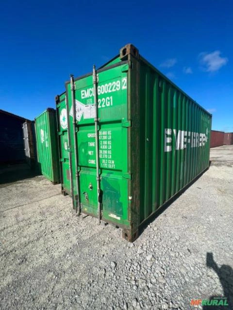Container 20 pés 6,05 x 2,44 x 2,59 Imagem Container 20 pés 6,05 x 2,44 x 2,59