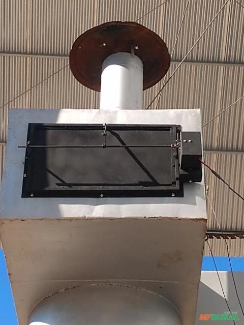 Controlador de temperatura para secador de arroz.