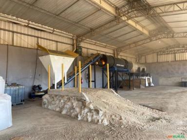 Planta Industrial para Secagem e Classificação de Materiais | Sistema Completo Imagem Planta Industrial para Secagem e Classificação de Materiais | Sistema Completo
