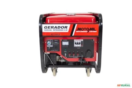 Gerador de energia Motomil MG-11000CLE 10,5 kVA - partida elétrica - monofásico - 110V/220V Imagem Gerador de energia Motomil MG-11000CLE 10,5 kVA - partida elétrica - monofásico - 110V/220V