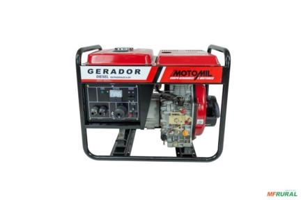 Gerador de energia Motomil MDG-3600CL 3,3 kVA - partida manual - monofásico - 110V/220V Imagem Gerador de energia Motomil MDG-3600CL 3,3 kVA - partida manual - monofásico - 110V/220V