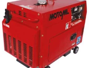 Gerador de energia Motomil MDGT-5000ATS 5,0 kVA com ATS - partida elétrica - trifásico - 127V/220V