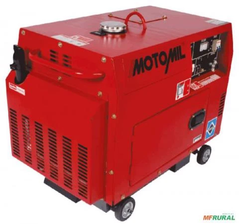 Gerador de energia Motomil MDGT-5000ATS 5,0 kVA com ATS - partida elétrica - trifásico - 127V/220V Imagem Gerador de energia Motomil MDGT-5000ATS 5,0 kVA com ATS - partida elétrica - trifásico - 127V/220V