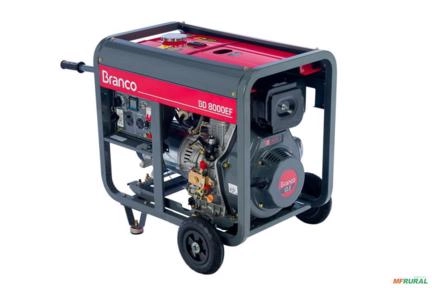 Gerador de energia Branco BD-8000 EF 7,5 kVA - partida elétrica - monofásico - 110V/220V Imagem Gerador de energia Branco BD-8000 EF 7,5 kVA - partida elétrica - monofásico - 110V/220V
