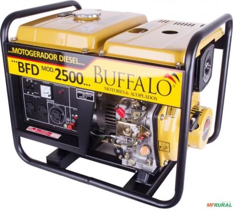 Gerador de energia Buffalo BFDE-2500 2,2 kVA - partida elétrica - monofásico - 115V/230V