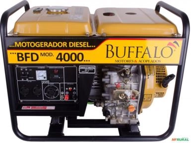Gerador de energia Buffalo BFD-4000 3,3 kVA - partida manual - monofásico - 115V/230V Imagem Gerador de energia Buffalo BFD-4000 3,3 kVA - partida manual - monofásico - 115V/230V