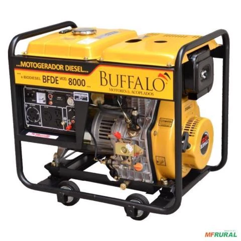 Gerador de energia Buffalo BFDE 8000 FU 6,5 kVA - partida elétrica - monofásico - 115V/230V
