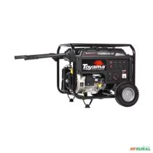 Gerador de energia Toyama TG6500CXE 5,5 kVA - partida elétrica - monofásico - 110V/220V