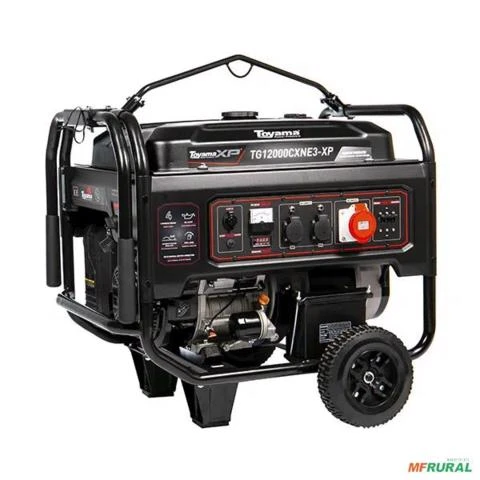 Gerador de energia Toyama TG12000CXNE3 13,1 kVA - partida elétrica - trifásico - 220V/380V Imagem Gerador de energia Toyama TG12000CXNE3 13,1 kVA - partida elétrica - trifásico - 220V/380V