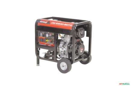 Gerador de energia Kawashima Serie E DG 6500-BDT2 5,5 kVA - partida elétrica - trifásico 220V Imagem Gerador de energia Kawashima Serie E DG 6500-BDT2 5,5 kVA - partida elétrica - trifásico 220V