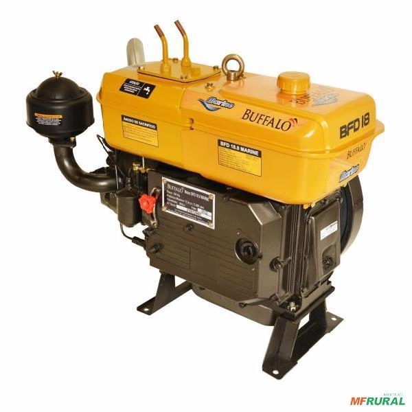Motor Estacionário Buffalo BFD 18.0 Marine - 17,4 CV - Partida Manual - Diesel Imagem Motor Estacionário Buffalo BFD 18.0 Marine - 17,4 CV - Partida Manual - Diesel