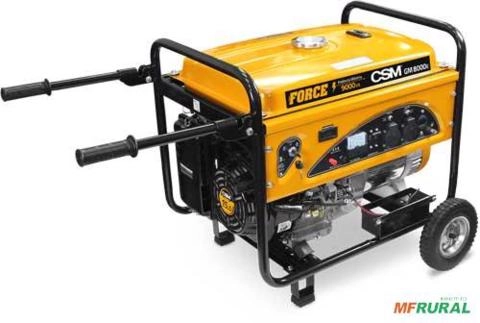 Gerador de energia CSM GT 8000E 9,0 kVA - partida elétrica - trifásico - 220V Imagem Gerador de energia CSM GT 8000E 9,0 kVA - partida elétrica - trifásico - 220V