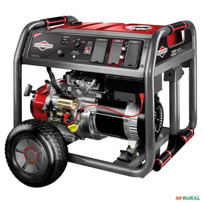 Gerador de energia Briggs 8000 Elite 10,5 kVA - partida elétrica - monofásico - 110V/220V Imagem Gerador de energia Briggs 8000 Elite 10,5 kVA - partida elétrica - monofásico - 110V/220V