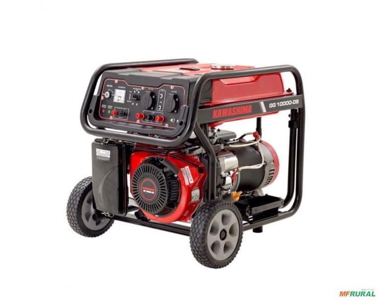 Gerador de energia Kawashima GG 10000-DS 9,0 kVA - partida elétrica - monofásico - 115V/230V Imagem Gerador de energia Kawashima GG 10000-DS 9,0 kVA - partida elétrica - monofásico - 115V/230V