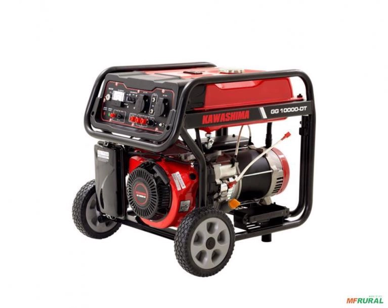 Gerador de energia Kawashima GG 10000-DT 9,0 kVA - partida elétrica - trifásico - 220V Imagem Gerador de energia Kawashima GG 10000-DT 9,0 kVA - partida elétrica - trifásico - 220V