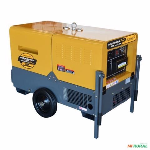 Gerador de energia Buffalo BFDE12000 PRO silencioso 12,0 kVA - partida elétrica - monofásico - 115V/ Imagem Gerador de energia Buffalo BFDE12000 PRO silencioso 12,0 kVA - partida elétrica - monofásico - 115V/