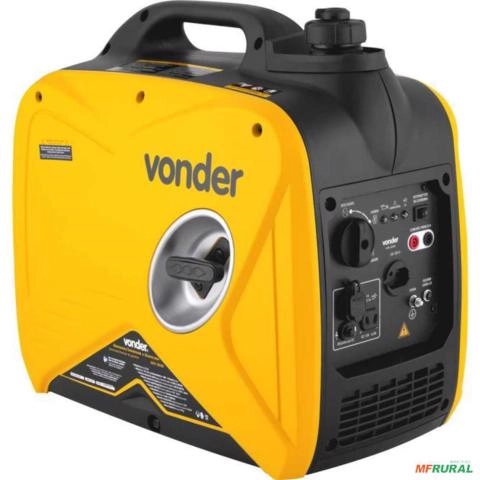 Gerador de energia Inverter Vonder GIV 2020 2,0 kVA - partida manual - monofásico - 220V Imagem Gerador de energia Inverter Vonder GIV 2020 2,0 kVA - partida manual - monofásico - 220V