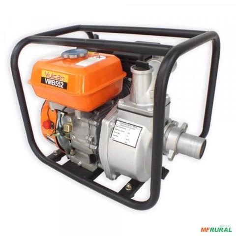 Motobomba Vulcan VMB552 a Gasolina 5.5HP 2 x 2 Pol Imagem Motobomba Vulcan VMB552 a Gasolina 5.5HP 2 x 2 Pol