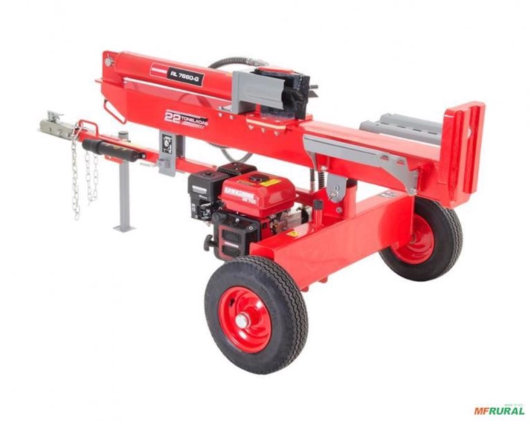 Rachador de lenha Kawashima RL 7660-G 7 HP com cruzeta - à gasolina - partida manual Imagem Rachador de lenha Kawashima RL 7660-G 7 HP com cruzeta - à gasolina - partida manual