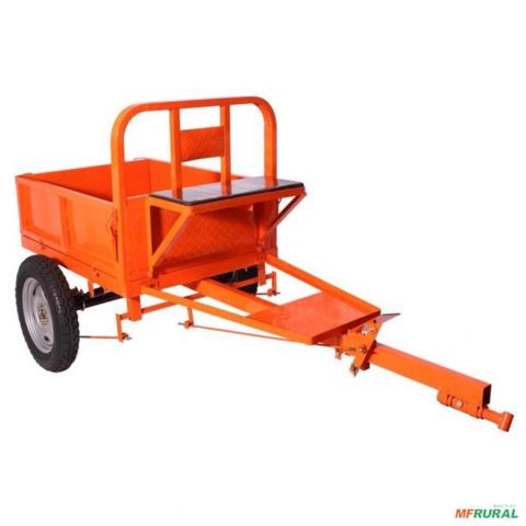 Carreta Agrícola Vulcan tamanho 97 x 69 x 28 cm para Motocultivador Imagem Carreta Agrícola Vulcan tamanho 97 x 69 x 28 cm para Motocultivador