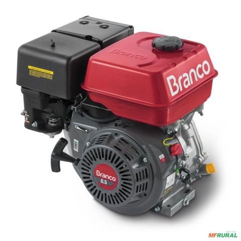 Motor à Gasolina Branco - B4T-8.5H - 270CC - Partida Elétrica - C/ Alerta de Óleo Imagem Motor à Gasolina Branco - B4T-8.5H - 270CC - Partida Elétrica - C/ Alerta de Óleo