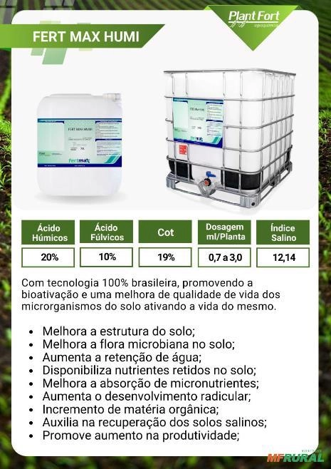 Acido Humico e Fuvico Imagem Acido Humico e Fuvico