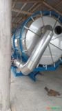 Secador Giratório em Inox 6m x 1,60m com Pás Internas Imagem Secador Giratório em Inox 6m x 1,60m com Pás Internas