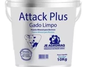 Attack Plus Gado Limpo 500gr (kit C/ 20 Pacotes 500gr)